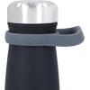 imageSwell Bottle Handle Fits 9oz 17oz and 25oz Original Bottles White Speckle Comfortable Carrying On The Go Flexible Silicone Grip BPA FreeGrey