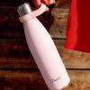 imageSwell Bottle Handle Fits 9oz 17oz and 25oz Original Bottles White Speckle Comfortable Carrying On The Go Flexible Silicone Grip BPA FreePink Topaz