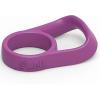 imageSwell Bottle Handle Fits 9oz 17oz and 25oz Original Bottles White Speckle Comfortable Carrying On The Go Flexible Silicone Grip BPA FreePurple