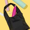 imageSwell Droplet Tote Onyx Speckle Reusable And Packable Tote Bag Lightweight And Packs Into Silicone Capsule For Storage Ideal For Grocery Store Travel Shopping And MoreOne SizeOnyx Speckle