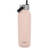 imageSwell Recycled Stainless Steel Explorer with Flip Straw Lid and Handle 40oz Onyx Triple Layered Vacuum Insulated Containers Keeps Drinks Cold for 54 Hours and Hot for 12Himalayan Salt