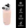 imageSwell Recycled Stainless Steel Explorer with Flip Straw Lid and Handle 40oz Onyx Triple Layered Vacuum Insulated Containers Keeps Drinks Cold for 54 Hours and Hot for 12Himalayan Salt