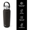imageSwell Recycled Stainless Steel Explorer with Insulated Lid and Handle 40oz Himalayan Salt Triple Layered Vacuum Insulated Containers Keeps Drinks Cold for 54 Hours and Hot for 12Onyx