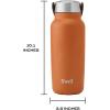 imageSwell Recycled Stainless Steel Explorer with Insulated Lid and Handle 40oz Himalayan Salt Triple Layered Vacuum Insulated Containers Keeps Drinks Cold for 54 Hours and Hot for 12Carnelian