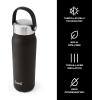 imageSwell Recycled Stainless Steel Explorer with Insulated Lid and Handle 40oz Himalayan Salt Triple Layered Vacuum Insulated Containers Keeps Drinks Cold for 54 Hours and Hot for 12Onyx