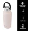 imageSwell Recycled Stainless Steel Explorer with Insulated Lid and Handle 40oz Himalayan Salt Triple Layered Vacuum Insulated Containers Keeps Drinks Cold for 54 Hours and Hot for 12Himalayan Salt