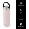 imageSwell Recycled Stainless Steel Explorer with Insulated Lid and Handle 40oz Himalayan Salt Triple Layered Vacuum Insulated Containers Keeps Drinks Cold for 54 Hours and Hot for 12Himalayan Salt