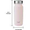 imageSwell Recycled Stainless Steel Explorer with Insulated Lid and Handle 40oz Himalayan Salt Triple Layered Vacuum Insulated Containers Keeps Drinks Cold for 54 Hours and Hot for 12Himalayan Salt