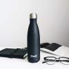 imageSwell Stainless Steel 17oz Water Bottle Onyx Black TripleLayer Vacuum Insulated for 36 Hours Cold 18 Hours Hot BPAFree Durable and PortableOnyx
