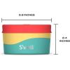 imageSwell Stainless Steel Food Canister 10oz Pastel Paradise Single Walled Durable Construction BPA Free Dishwasher SafeIsland Breeze