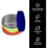 imageSwell Stainless Steel Food Canister 10oz Pastel Paradise Single Walled Durable Construction BPA Free Dishwasher SafePapaya