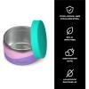 imageSwell Stainless Steel Food Canister 10oz Pastel Paradise Single Walled Durable Construction BPA Free Dishwasher SafePastel Paradise