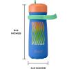 imageSwell Stainless Steel Kids Traveler with Flip Straw Lid 16oz Lime Sherbet Triple Layered Vacuum Insulated Containers Keeps Drinks Cold for 24 Hours BPA Free Easy Carrying On the GoBlue Chill