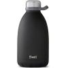 imageSwell Stainless Steel Roamer Bottle64 Fl OzTeakwood TripleLayered VacuumInsulated Containers Keeps Drinks Cold for 72 Hours and Hot for 24BPAFree Travel Water Bottle 64ozOnyx