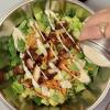 imageSwell Stainless Steel Salad Bowl Kit XL 184oz Angel Food Includes 5oz Canister For Dressing Serving Utensils and Removable Tray Leakproof Easy to Clean Dishwasher and Refrigerator SafeOnyx