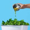 imageSwell Stainless Steel Salad Bowl Kit XL 184oz Angel Food Includes 5oz Canister For Dressing Serving Utensils and Removable Tray Leakproof Easy to Clean Dishwasher and Refrigerator SafeAngel Food