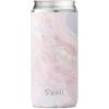 imageSwell Stainless Steel Slim Drink Chiller Fits Slim 12oz Cans and Bottles Azurite Triple Layered Vacuum Insulated Container Keeps Drinks Cold for Up To 6 Hours BPA FreeGeode Rose