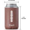 imageSwell Stainless Steel Slim Drink Chiller Fits Slim 12oz Cans and Bottles Azurite Triple Layered Vacuum Insulated Container Keeps Drinks Cold for Up To 6 Hours BPA FreeEnd Zone