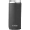 imageSwell Stainless Steel Slim Drink Chiller Fits Slim 12oz Cans and Bottles Azurite Triple Layered Vacuum Insulated Container Keeps Drinks Cold for Up To 6 Hours BPA FreeOnyx