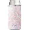imageSwell Stainless Steel Slim Drink Chiller Fits Slim 12oz Cans and Bottles Azurite Triple Layered Vacuum Insulated Container Keeps Drinks Cold for Up To 6 Hours BPA FreeGeode Rose