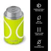 imageSwell Stainless Steel Slim Drink Chiller Fits Slim 12oz Cans and Bottles Azurite Triple Layered Vacuum Insulated Container Keeps Drinks Cold for Up To 6 Hours BPA FreeMatch Point