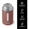imageSwell Stainless Steel Slim Drink Chiller Fits Slim 12oz Cans and Bottles Azurite Triple Layered Vacuum Insulated Container Keeps Drinks Cold for Up To 6 Hours BPA FreeEnd Zone