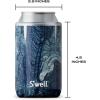 imageSwell Stainless Steel Slim Drink Chiller Fits Slim 12oz Cans and Bottles Azurite Triple Layered Vacuum Insulated Container Keeps Drinks Cold for Up To 6 Hours BPA FreeAzurite Marble