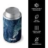 imageSwell Stainless Steel Slim Drink Chiller Fits Slim 12oz Cans and Bottles Azurite Triple Layered Vacuum Insulated Container Keeps Drinks Cold for Up To 6 Hours BPA FreeAzurite Marble