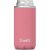 imageSwell Stainless Steel Slim Drink Chiller Fits Slim 12oz Cans and Bottles Azurite Triple Layered Vacuum Insulated Container Keeps Drinks Cold for Up To 6 Hours BPA FreeCoral Reef