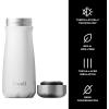 imageSwell Stainless Steel Traveler 16oz Moonstone Triple Layered Vacuum Insulated Containers Keeps Drinks Cold for 24 Hours and Hot for 12 BPA Free Easy Carrying On the GoMoonstone