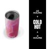 imageSwell Stainless Steel Tumbler with SlideOpen Lid 18oz Rose Marble Triple Layered Vacuum Insulated Containers Keeps Drinks Cold for 12 Hours and Hot for 4 BPA FreeRose Agate