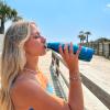 imageSwell Stainless Steel Water Bottle 17oz Ocean Blue Triple Layered Vacuum Insulated Containers Keeps Drinks Cold for 36 Hours and Hot for 18 BPA Free Perfect for On the GoOcean Blue