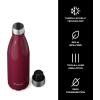 imageSwell Stainless Steel Water Bottle 17oz Ocean Blue Triple Layered Vacuum Insulated Containers Keeps Drinks Cold for 36 Hours and Hot for 18 BPA Free Perfect for On the GoWild Cherry