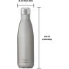 imageSwell Stainless Steel Water Bottle 17oz Ocean Blue Triple Layered Vacuum Insulated Containers Keeps Drinks Cold for 36 Hours and Hot for 18 BPA Free Perfect for On the GoSilver Lining