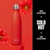 imageSwell Stainless Steel Water Bottle 17oz Poppy Red Triple Layered Vacuum Insulated Containers Keeps Drinks Cold for 36 Hours and Hot for 18 BPA Free Perfect for On the Go