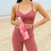 imageSwell Stainless Steel Water Bottle 17oz Rose Agate Triple Layered Vacuum Insulated Containers Keeps Drinks Cold for 36 Hours and Hot for 18 BPA Free Perfect for On the Go