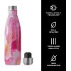 imageSwell Stainless Steel Water Bottle 17oz Rose Agate Triple Layered Vacuum Insulated Containers Keeps Drinks Cold for 36 Hours and Hot for 18 BPA Free Perfect for On the Go