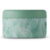 imageSnack by Swell Stainless Steel Food Container 24 Oz Azure Forest DoubleLayered Insulated Bowls BPAFreePeppermint Tree