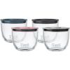 imageSwell 12oz Glass Prep Bowl Set of 4 For Easy Meal Prep Vintage Pastels Made From Durable Tempered Glass Nests Inside 215ozSwell Signatures