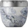 imageSwell Eats 2in1 Nesting Bowls TripleLayered VacuumInsulated Containers Keeps Food and Drinks Cold for 11 Hours and Hot for 7with No CondensationBPA Free 215 oz Calacatta GoldBlue Granite