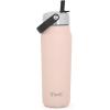 imageSwell Recycled Stainless Steel Explorer with Flip Straw Lid and Handle 40oz Onyx Triple Layered Vacuum Insulated Containers Keeps Drinks Cold for 54 Hours and Hot for 12Himalayan Salt
