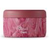 imageSwell Snack Stainless Steel Food Container 10 Oz Rose Arbor DoubleLayered Insulated Bowls BPAFree