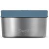 imageSwell Stainless Steel Food Canister 16oz Matcha Silver Lining Single Walled Durable Construction BPA Free Dishwasher SafeSky Silver Lining