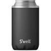 imageSwell Stainless Steel Slim Drink Chiller Fits Slim 12oz Cans and Bottles Azurite Triple Layered Vacuum Insulated Container Keeps Drinks Cold for Up To 6 Hours BPA FreeOnyx