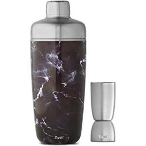 imageSwell 18oz shaker with jigger carafe Black MarbleBlack Marble