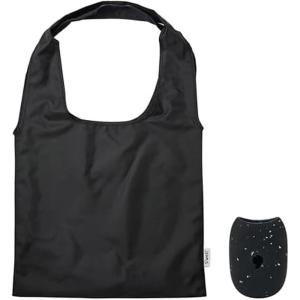 imageSwell Droplet Tote Onyx Speckle Reusable And Packable Tote Bag Lightweight And Packs Into Silicone Capsule For Storage Ideal For Grocery Store Travel Shopping And MoreOne SizeOnyx Speckle