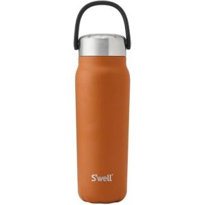 imageSwell Recycled Stainless Steel Explorer with Insulated Lid and Handle 40oz Himalayan Salt Triple Layered Vacuum Insulated Containers Keeps Drinks Cold for 54 Hours and Hot for 12Carnelian