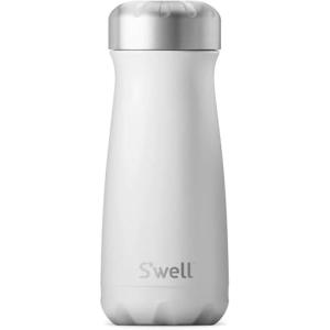 imageSwell Stainless Steel Traveler 16oz Moonstone Triple Layered Vacuum Insulated Containers Keeps Drinks Cold for 24 Hours and Hot for 12 BPA Free Easy Carrying On the GoMoonstone