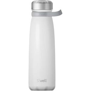 imageSwell Stainless Steel Traveler With Handle 40oz Peacock Blue Triple Layered Vacuum Insulated Containers Keeps Drinks Cold for 60 Hours and Hot for 20 BPA Free Easy Carrying On the GoAngel Food