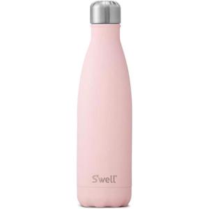 imageSwell Stainless Steel Water Bottle 17oz Pink Topaz Triple Layered Vacuum Insulated Containers Keeps Drinks Cold for 36 Hours and Hot for 18 BPA Free Perfect for On the Go